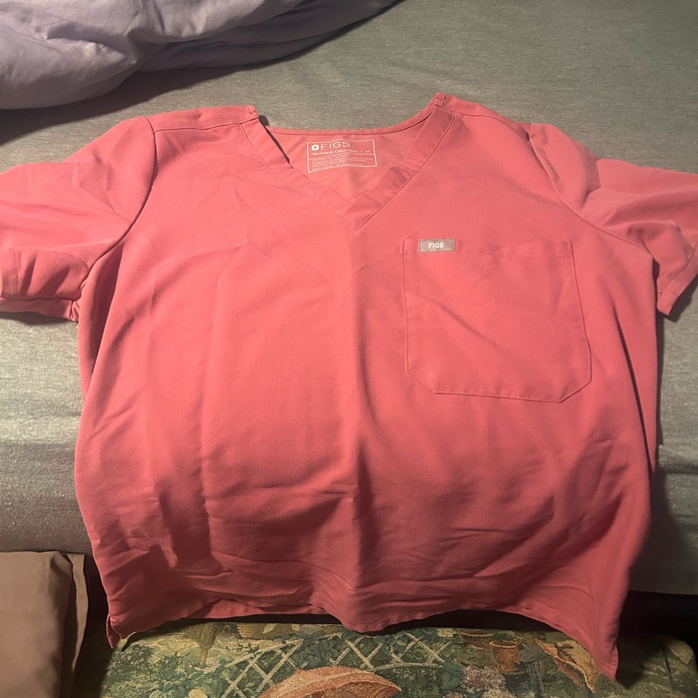 Pink Catarina Scrub Top Rose Quartz